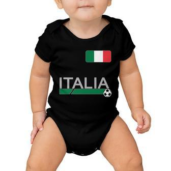 Italia Azzurri Supporter Italian Soccer Team Tshirt Baby Onesie - Monsterry DE