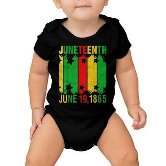 Junenth June 19 1865 Junenth Freedom Day Black History Baby Onesie - Thegiftio UK