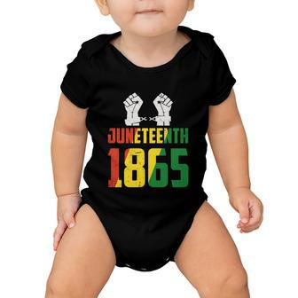 Juneteenth Emancipation Day Vintage Cool Melanin Black Pride Gift Baby Onesie - Monsterry UK