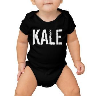 Kale Vegan Vegetarian Funny Parody Baby Onesie - Monsterry CA