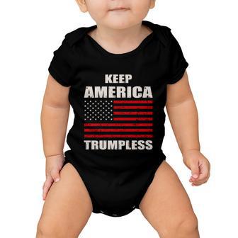 Keep America Trumpless Cool Gift V3 Baby Onesie - Monsterry AU