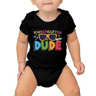 Kindergarten Dude Prek First Day Back To School Graphic Plus Size Shirt Baby Onesie - Monsterry UK