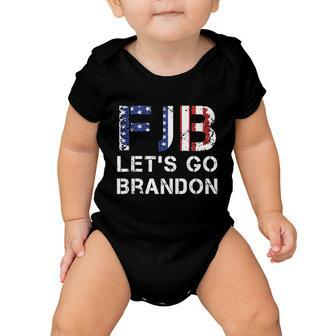Lets Go Brandon Essential Fjb Tshirt Baby Onesie - Monsterry AU