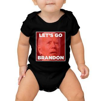 Lets Go Brandon Joe Apparel Tshirt Baby Onesie - Monsterry UK