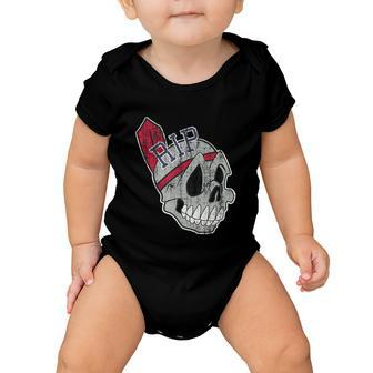 Long Live The Chief Distressed Cleveland Baseball Tshirt Baby Onesie - Monsterry AU