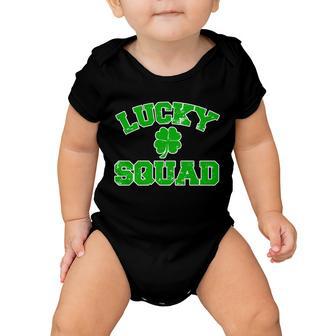 Lucky Squad Irish Clover Baby Onesie - Monsterry AU