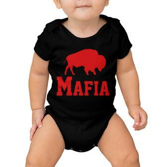 Mafia Buffalo Fan Tshirt Baby Onesie - Monsterry CA