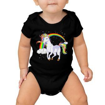 Magical Unicorn V2 Baby Onesie - Monsterry UK