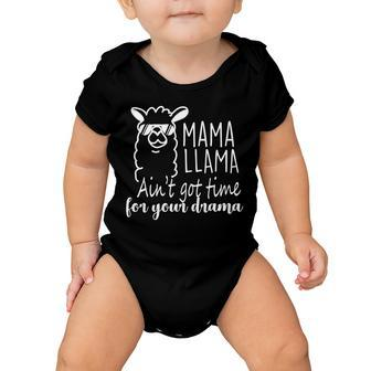 Mama Llama Drama Tshirt Baby Onesie - Monsterry UK