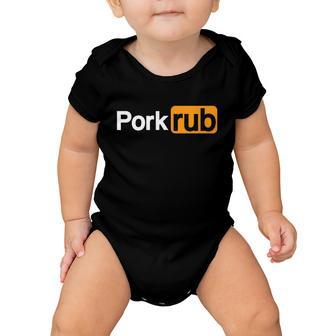 Mens Pork Rub Tshirt | Funny Bbq Shirt | Barbecue Tshirt Tshirt Baby Onesie - Monsterry CA