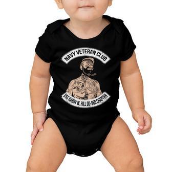 Navy Uss Harry W Hill Dd Baby Onesie - Monsterry CA