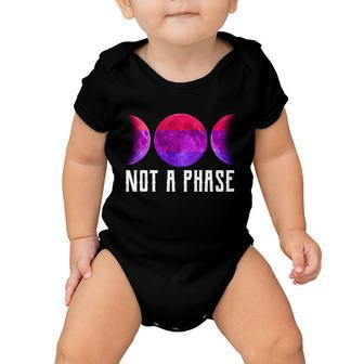 Not A Phase Bi Pride Bisexual Baby Onesie - Monsterry CA