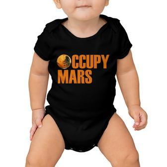 Occupy Mars Space V2 Baby Onesie - Monsterry AU