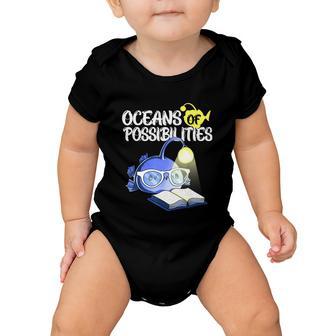 Oceans Of Possibilities Summer Reading 2022 Anglerfish Kids Baby Onesie - Monsterry CA