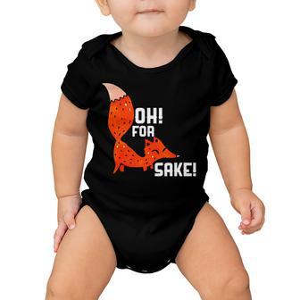 Oh For Fox Shake Baby Onesie - Monsterry UK