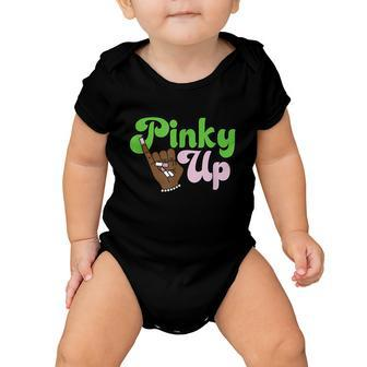 Pinky Up Aka Inspired Greek Sorority Tshirt Baby Onesie - Monsterry UK