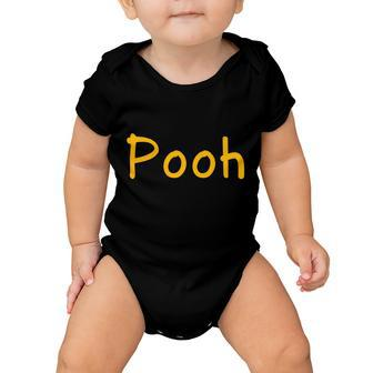 Pooh Nickname Tshirt Baby Onesie - Monsterry