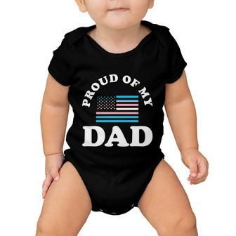 Proud Of My Dad Lgbt Pride Month Csd Gift Baby Onesie - Monsterry