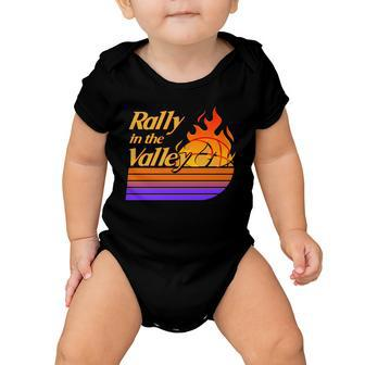 Rally In The Valley Phoenix Basketball Tshirt Baby Onesie - Monsterry AU