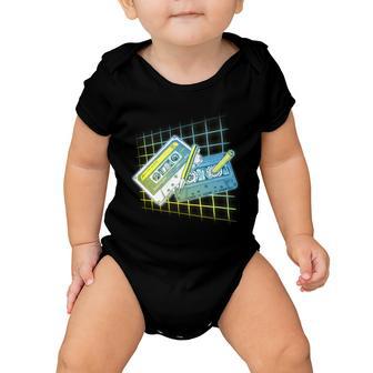 Retro 80S Rewind Cassette Tapes Broken Pencil Baby Onesie - Monsterry AU