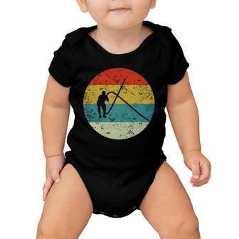 Retro Vintage Battle Ropes Baby Onesie - Monsterry AU