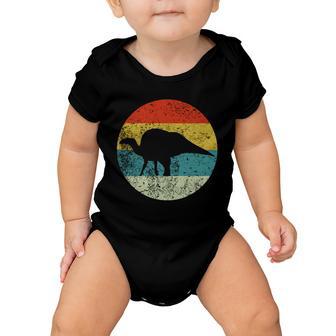 Retro Vintage Ouranosaurus Baby Onesie - Monsterry