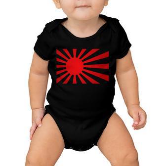 Rising Sun Flag Japan Baby Onesie - Monsterry AU