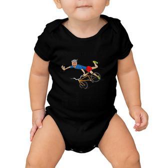 Running The Country Is Like Riding A Bike Biden Falls Off Baby Onesie - Monsterry UK