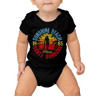 Santa Barbara California Tshirt Baby Onesie - Monsterry