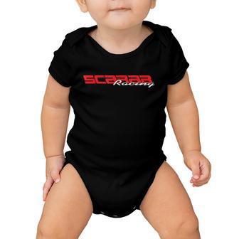 Scarab Racing Boats Logo Tshirt Baby Onesie - Monsterry CA