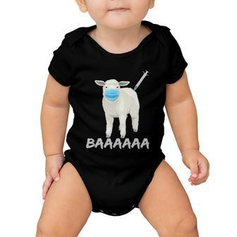 Sheep Or Sheeple Anti Vaccine And Mask Tshirt Baby Onesie - Monsterry CA