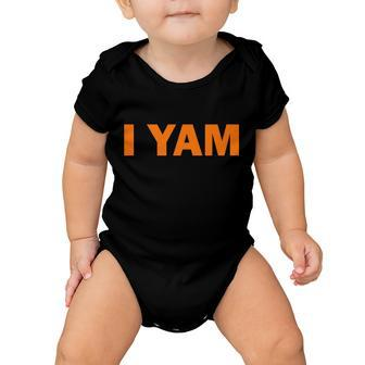 Shes My Sweet Potato I Yam Matching Couples Baby Onesie - Monsterry