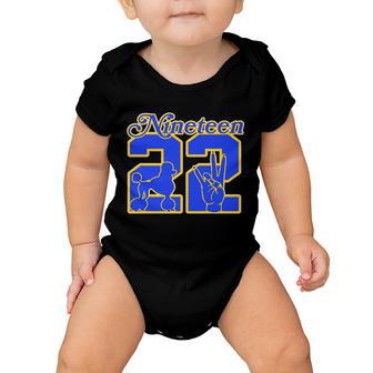 Sigma Nineteen 22 Gamma Rho Baby Onesie - Monsterry