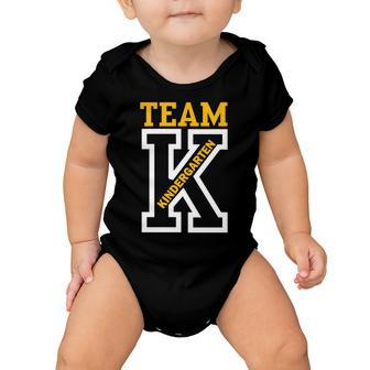 Team Kindergarten Teacher Logo Tshirt Baby Onesie - Monsterry DE