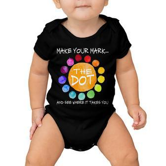 The Dot - Make Your Mark Baby Onesie - Monsterry
