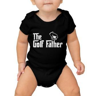 The Golf-Father Funny Golf Dad Tshirt Baby Onesie - Monsterry