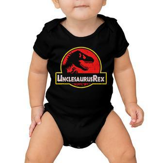 Unclesaurus Rex Tshirt Baby Onesie - Monsterry