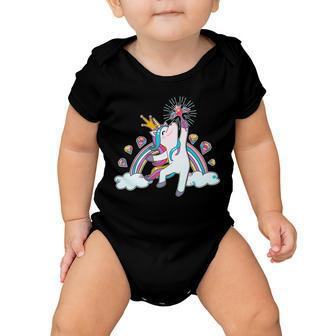 Unicorn Magic V2 Baby Onesie - Monsterry