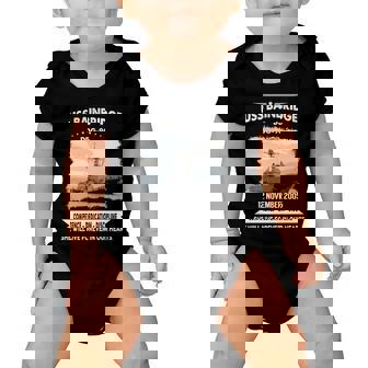 Uss Bainbridge Ddg Baby Onesie - Monsterry