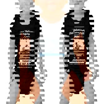 Uss Macdonough Dlg 8 Ddg Baby Onesie - Monsterry