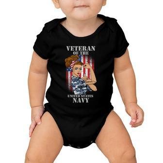 Veteran Of The United States Navy Women Tshirt Baby Onesie - Monsterry DE