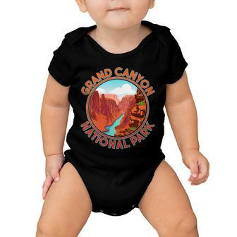 Vintage Grand Canyon National Park Tshirt Baby Onesie - Monsterry CA