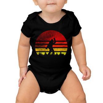 Vintage Retro Bigfoot Believe Tshirt Baby Onesie - Monsterry UK