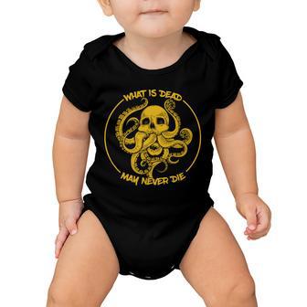 What Is Dead May Never Die Tshirt Baby Onesie - Monsterry DE