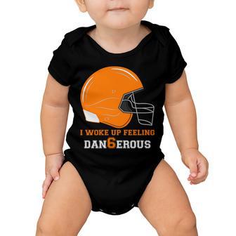 Woke Up Feeling Dan6erous Dangerous Baby Onesie - Monsterry DE