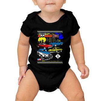 Woodward Cruise 2021 Cruising Skyline Michigan Tshirt Baby Onesie - Monsterry DE