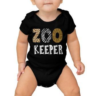 Zoo Keeper Tshirt Baby Onesie - Monsterry UK