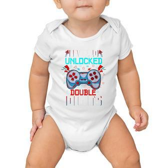10Th Birthday Gift For Boys Double Digits 10 Year Old Gifts Gamer Gift Baby Onesie - Monsterry