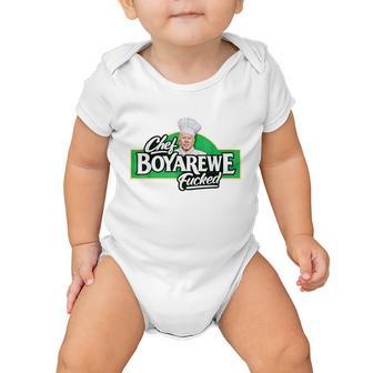 Chef Boyarewe Fucked Funny Anti Biden Pro Trump Baby Onesie - Monsterry CA