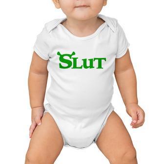 Funny Slut Parody Tshirt Baby Onesie - Monsterry UK